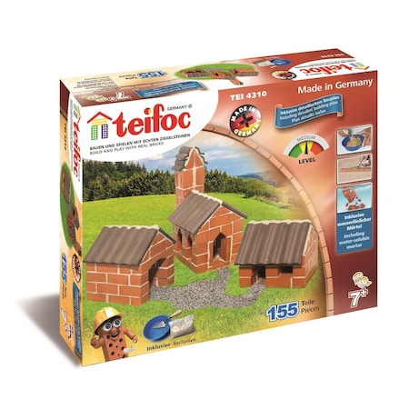 Teifoc Village; Model Building Kit - 155 Piece 4310